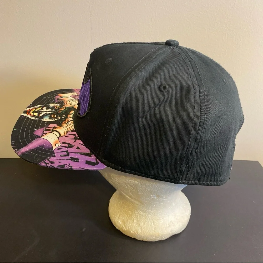 Joker‎ Hat Snapback Baseball Cap Men Black HAHAHA Batman Flat Bill Graphic
